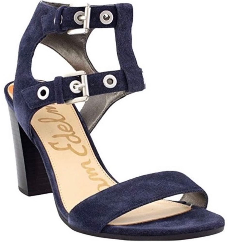 Sam Edelman blue sandal heel